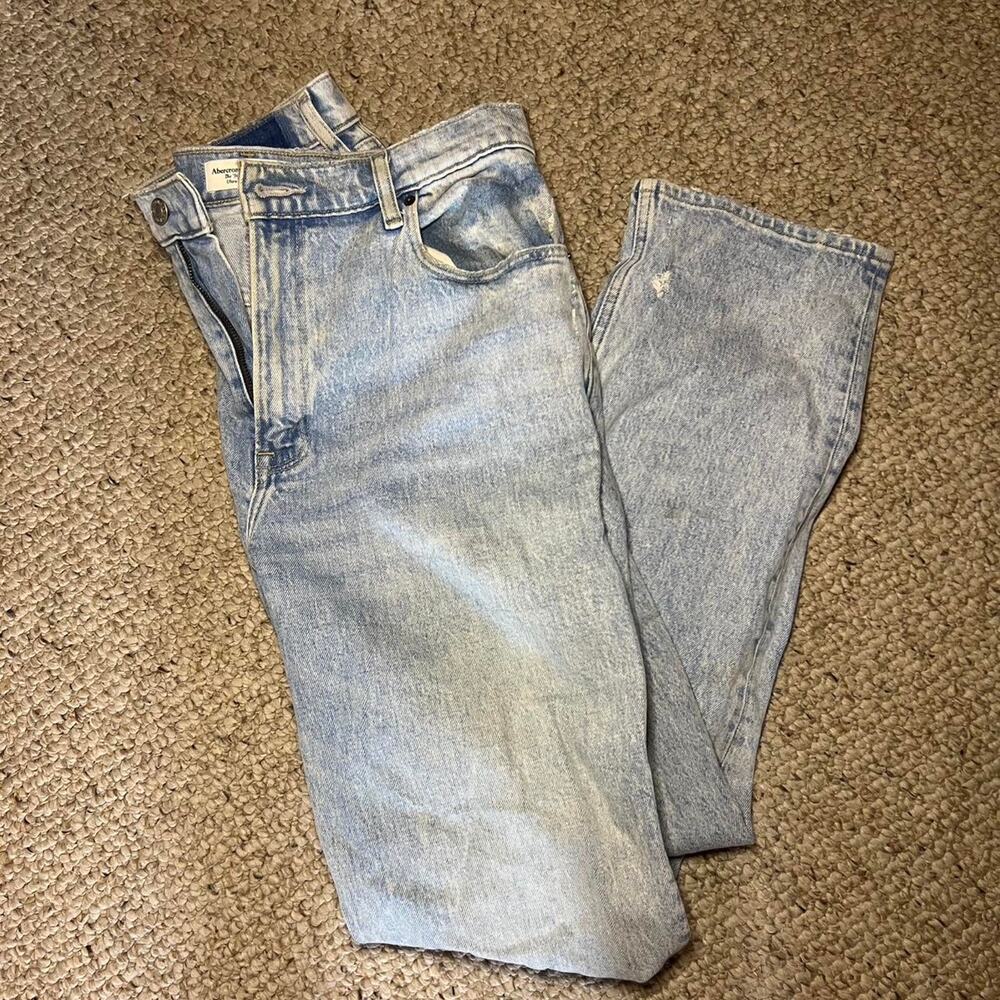 Abercrombie fitch blue denim